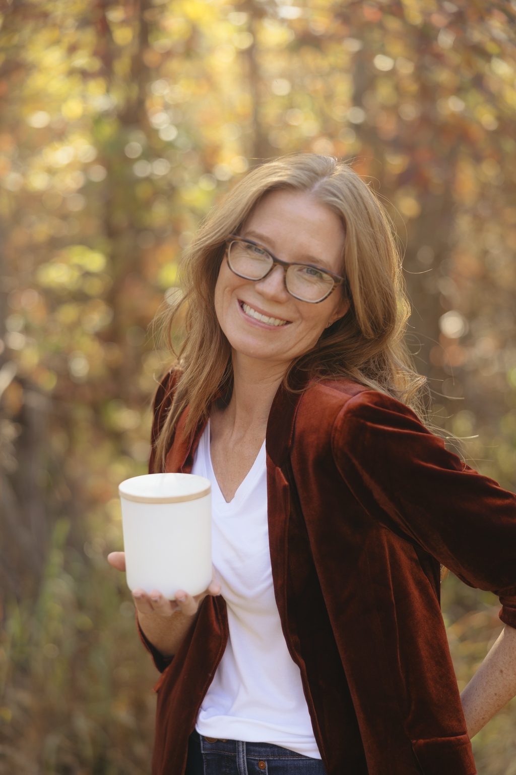 Jessica, founder of Joy Candle Co.